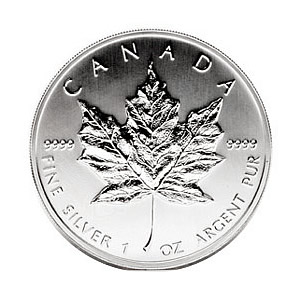 1992 Silver Maple Leaf 1 oz Uncirculated